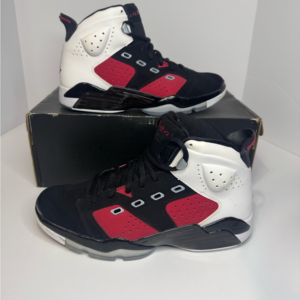 Jordan Sneakers Black Red White